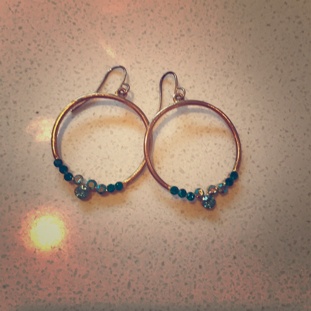 Costume Jewelry hoop earrings
